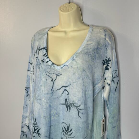 Ma+ch Marika Charles Women’s V Neck Cotton Sweater Top Lightweight Sz 3 L - Picture 7 of 13